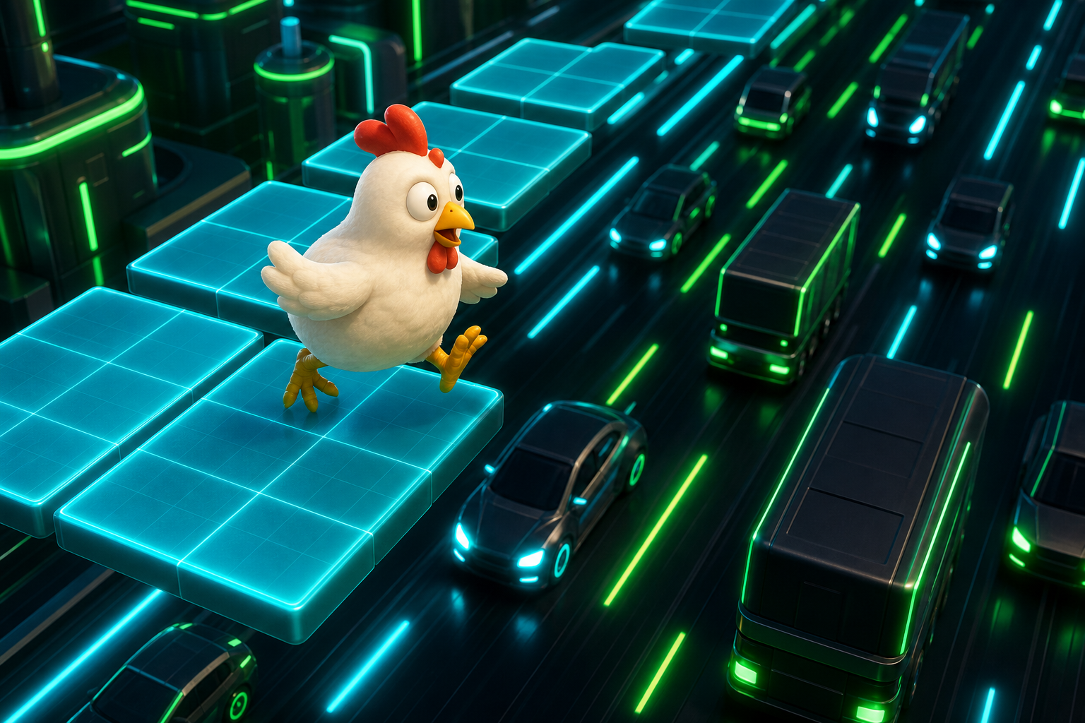 Neon Grid Switch teaser